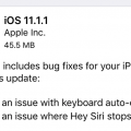 iOS 11.1.1