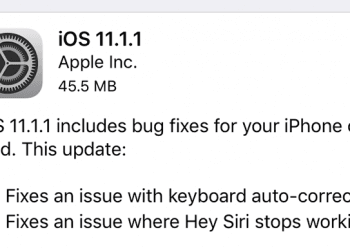 iOS 11.1.1