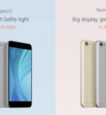 Redmi Y1 and Redmi Y1 Lite