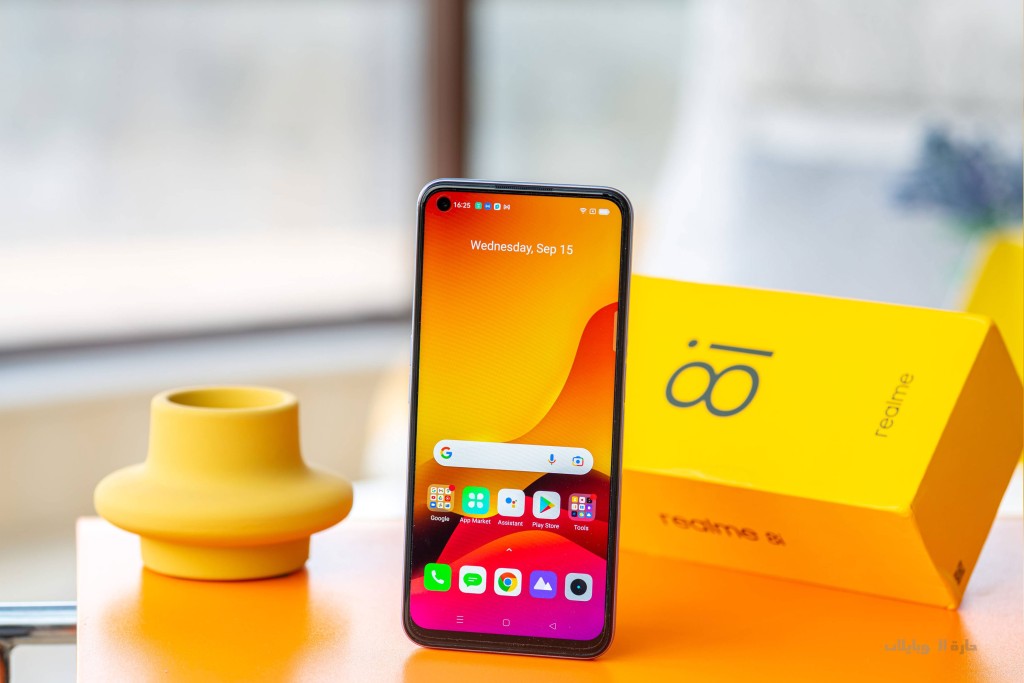 مراجعة شاشة هاتف realme 8i