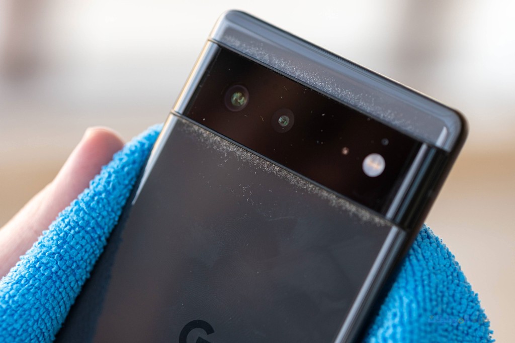مراجعة بطارية كاميرا هاتف google pixel 6