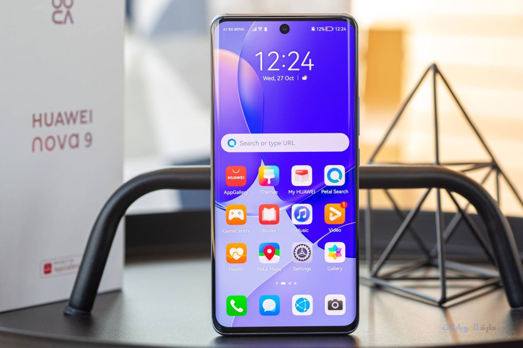 مراجعة تصميم شاشة هاتف huawei nova 9