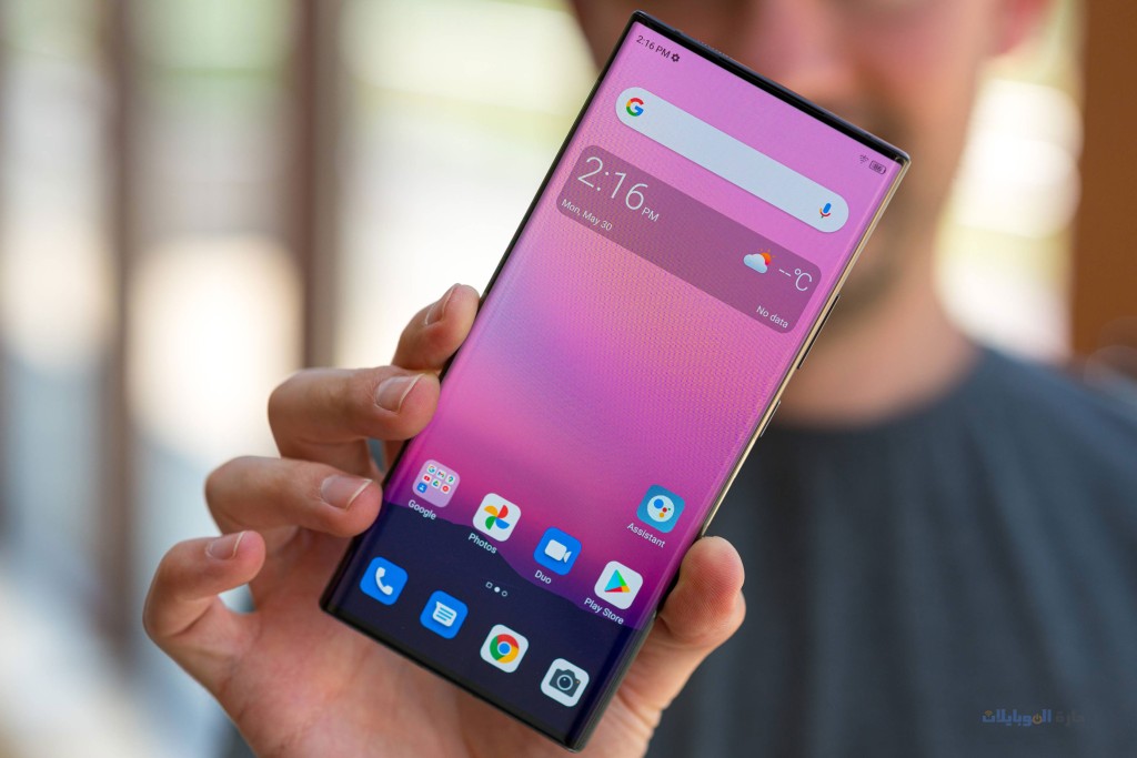 مراجعة شاشة هاتف zte axon 40 ultra