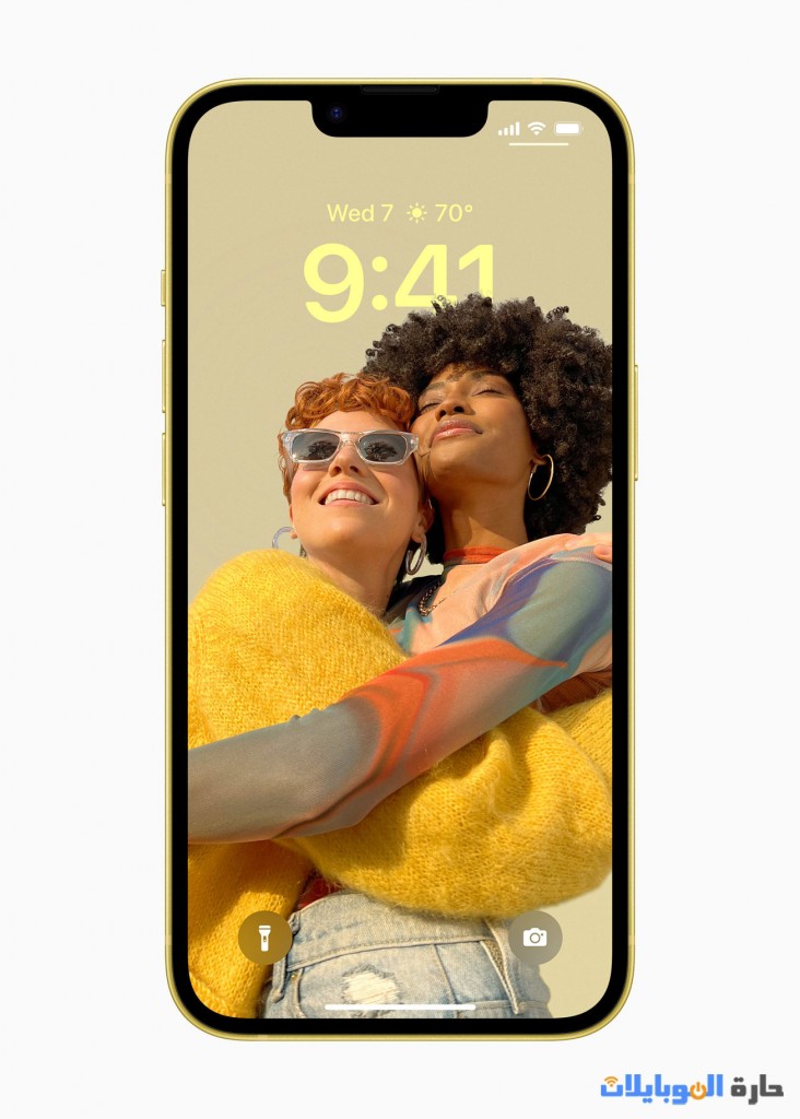 أيفون 14 بلس بالاصفر