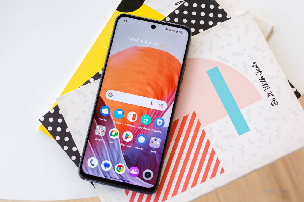 مراجعة واجهة تشغيل هاتف realme c55