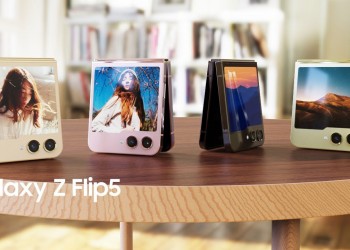 هاتف galaxy z flip 5 القابل للطي