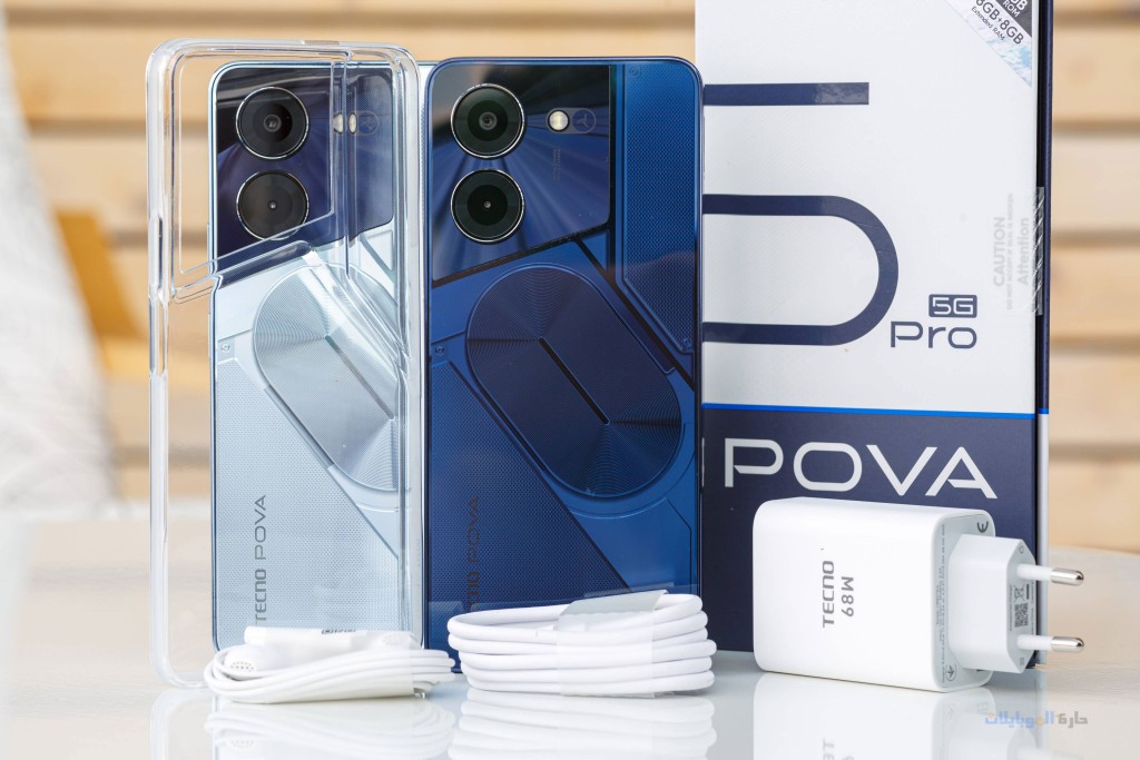 مراجعة صندوق هاتف tecno pova 5 pro