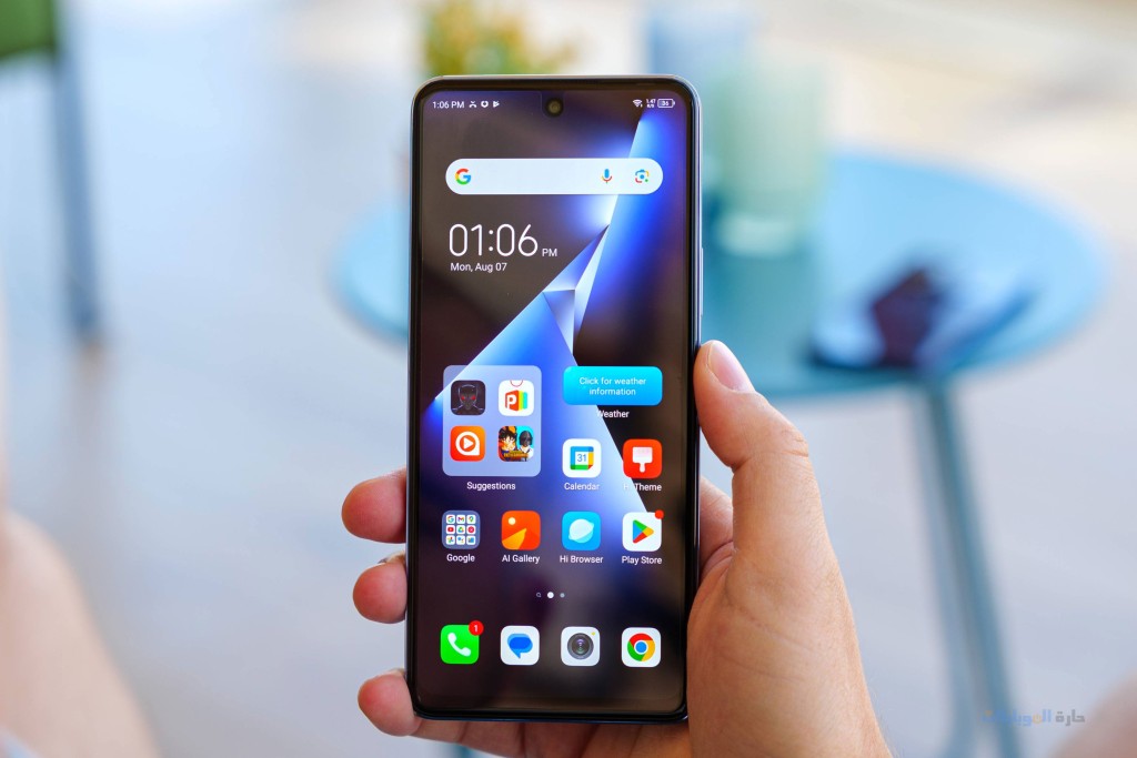 مراجعة شاشة هاتف tecno pova 5 pro