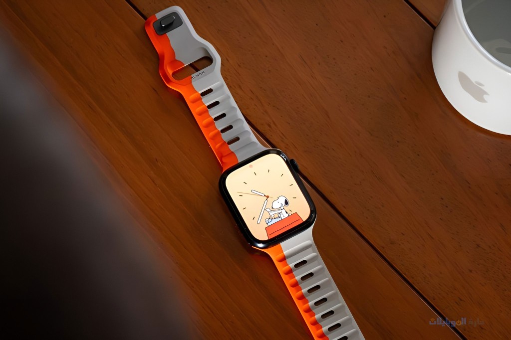 النقر المزدوج في ساعة apple watch series 9