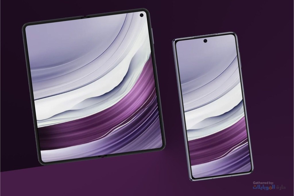 تصميم هاتف Huawei Mate X5 