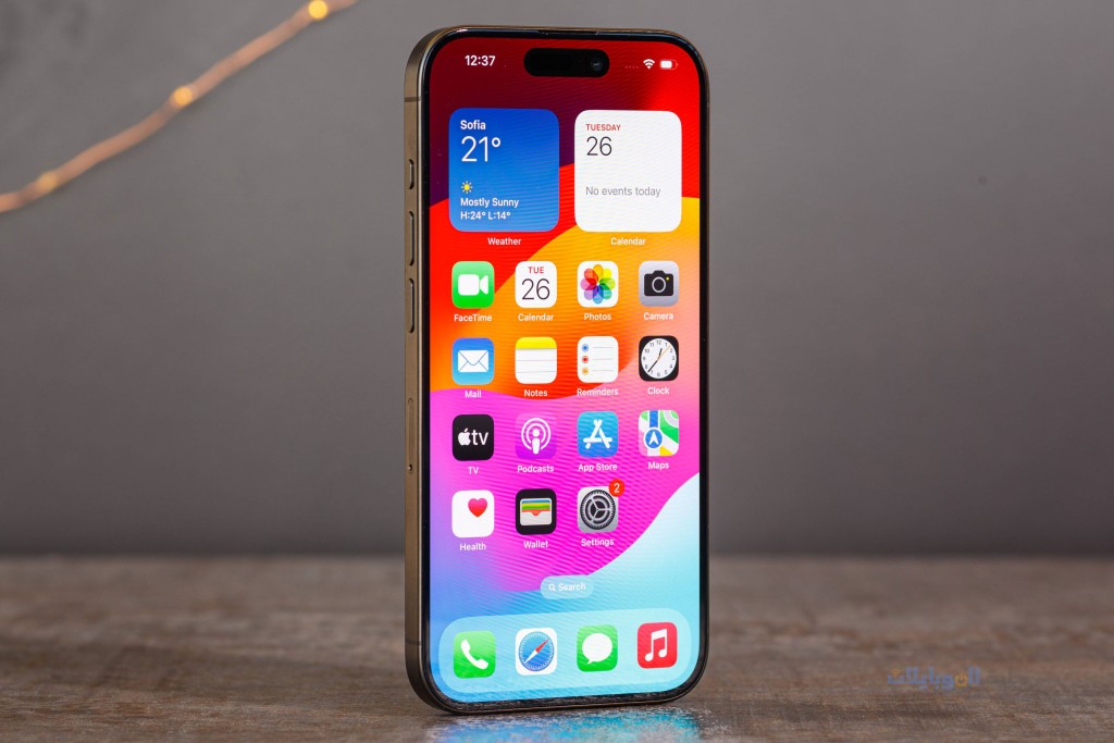 مراجعة شاشة هاتف iphone 15 pro