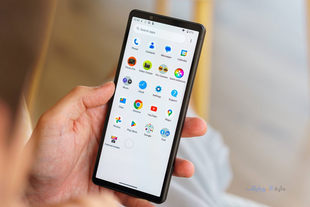 مراجعة واجهة هاتف sony xperia 5 v