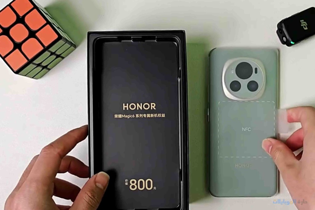 فتح علبة هاتف honor magic 6