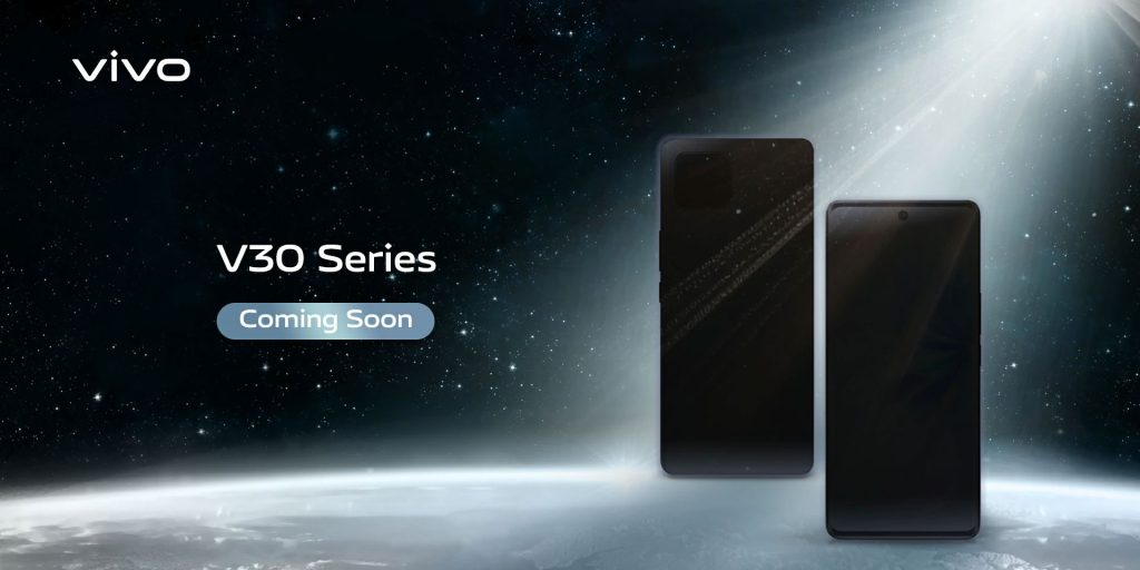 الصورة التشويقة لهاتف v30 5g الجديد