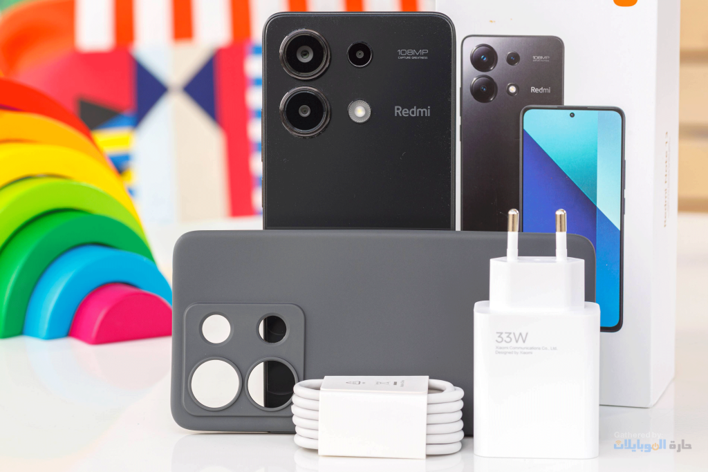 مكونات علبة هاتف xiaomi redmi note 13 4g