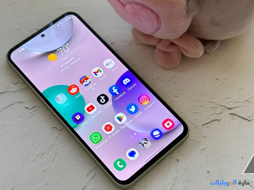 تفاصيل اختبار قدرة بطارية galaxy a55 مقارنة من a54