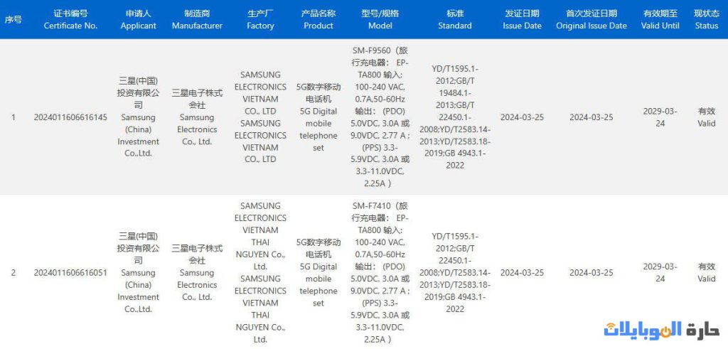لن يحصل galaxy z fold6 و flip6 على تحسينات سرعة الشحن