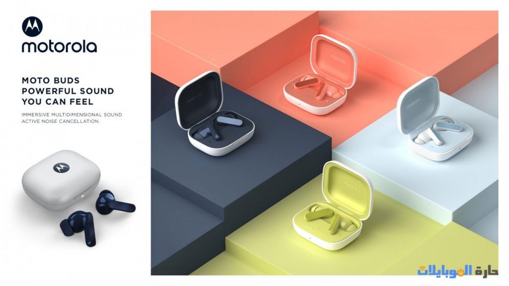 الاعلان عن سماعات motorola buds