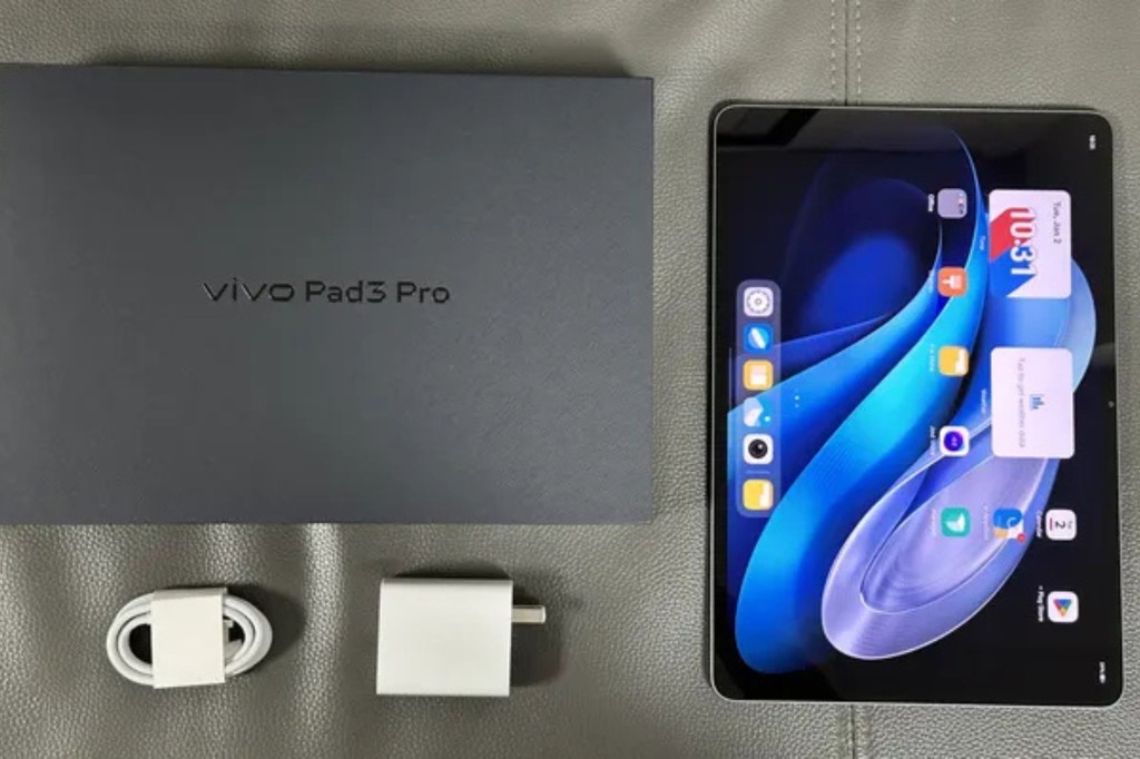 تصميم هاتف vivo Pad3 Pro 