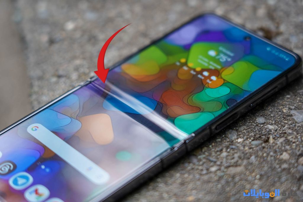 تجاعيد شاشة flip5 ستكون أقل في flip6