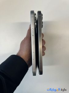 مقارنة حجم شاشة iphone 16 pro max