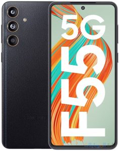 galaxy f55 باللون الأسود