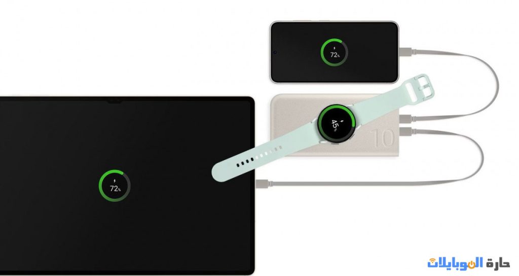 باور بانك سامسونج بقوة 10000 مللي أمبير يدعم الشحن السريع