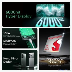 مواصفات هاتف realme gt 6t بالهند