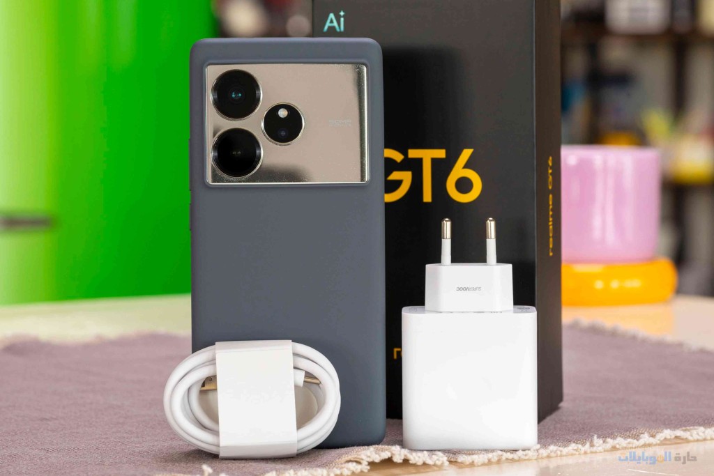 فتح علبة هاتف realme gt 6