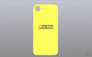 رسم تخيلي لظهر iphone se 4