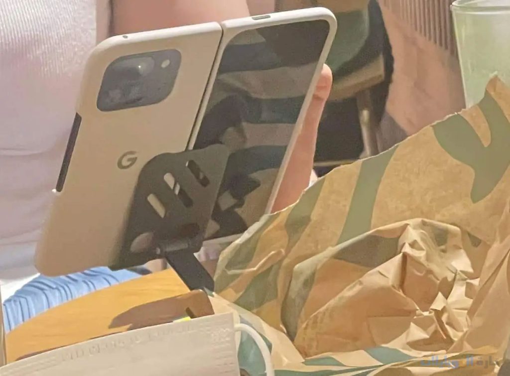 تم التقاط صورةgoogle pixel 9 pro fold لاول مرة