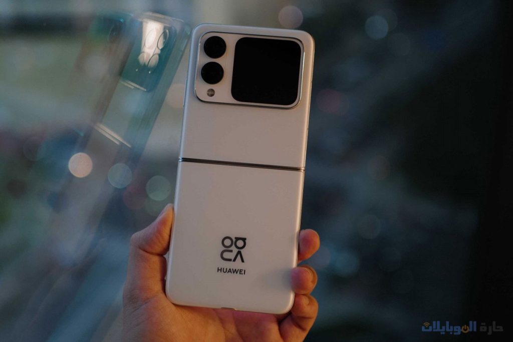 ظهور huawei nova flip باللون الكريمي