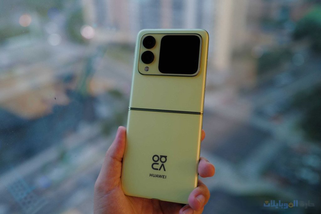 ظهور huawei nova flip باللون الأخضر
