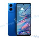 تسريبات هاتف moto g45 باللون الأزرق من الأمام