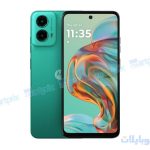 تسريبات هاتف moto g45 باللون الأخضر من الأمام