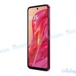 تسريبات هاتف moto g45 باللون الأحمر شاشة جانبي