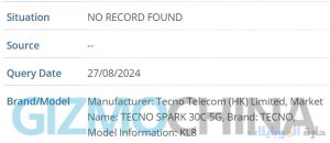 تسريبات عن سلسلة spark 30c