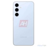 galaxy s24 fe باللون الازرق مظهر خلفي