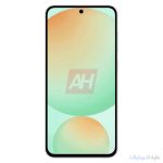 galaxy s24 fe باللون الاخضر مظهر امامي 