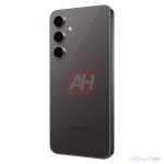 galaxy s24 fe باللون الجرافيتي مظهر خلفي جانبي ايسر