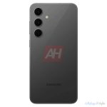 galaxy s24 fe باللون الجرافيتي مظهر خلفي