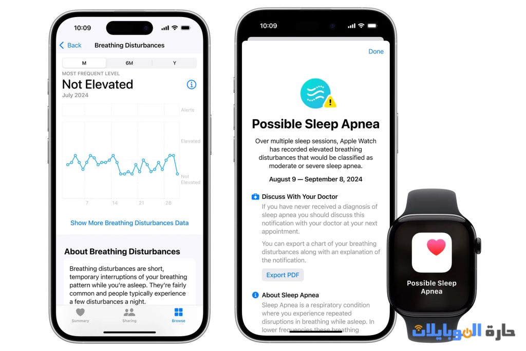 شاشة أبل watch series 10 أكبر وتصميمها أنحف