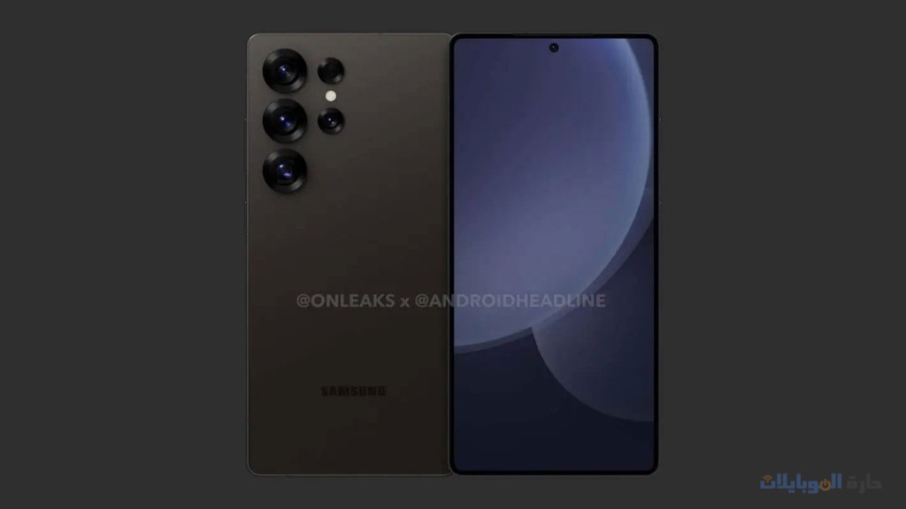 لون تصميم هاتف galaxy s25 ultra القادم