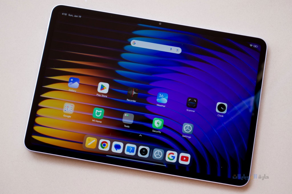 مراجعة شاشة تابلت xiaomi pad 7