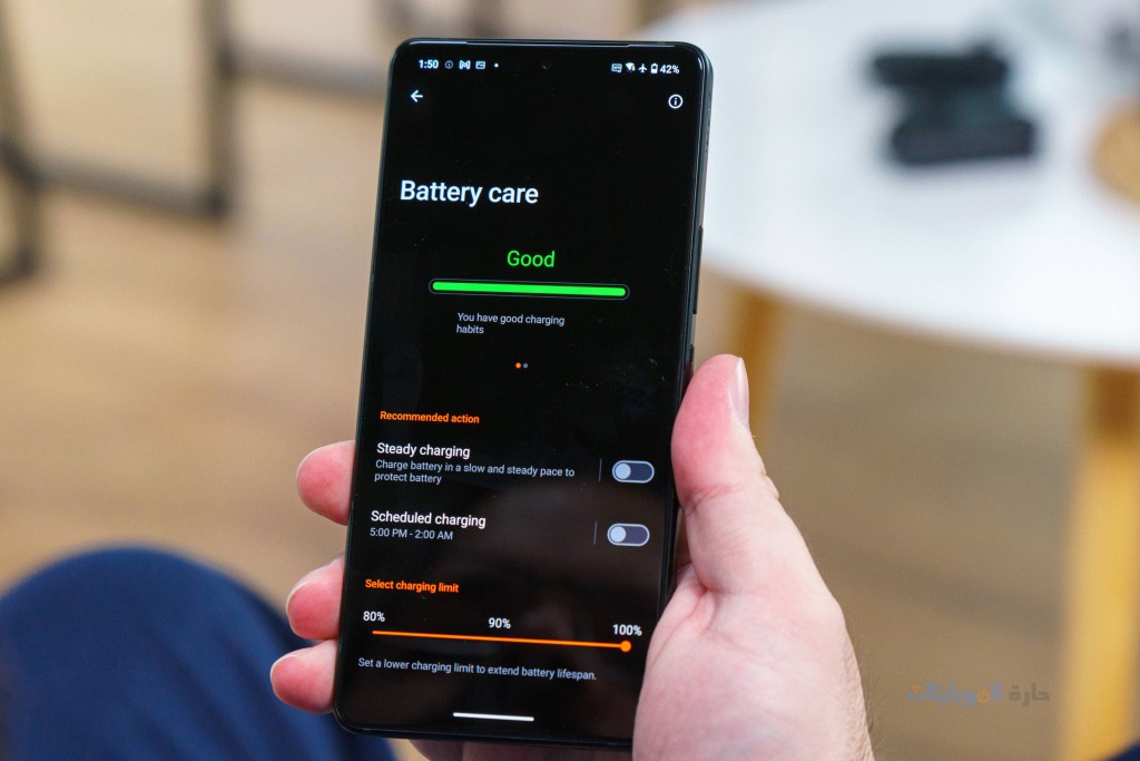 مراجعة بطارية هاتف asus rog phone 9 pro