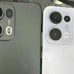 تسريبات صور حية لهواتف oppo reno13 و reno13 pro