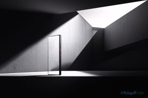 nubia z70 ultra باللون الأسود من الأمام