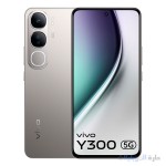 هاتف vivo y300 5g باللون الفضي