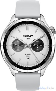 ساعة watch s4 القادمة باللون الأسود من الأبيض