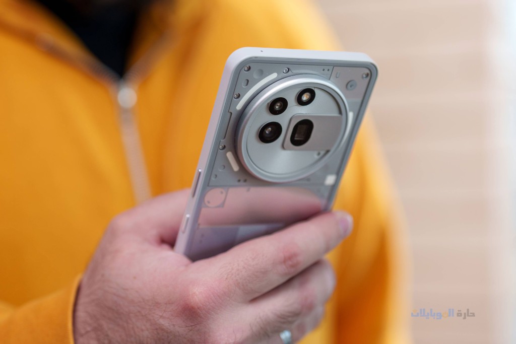 مراجعة تصميم ظهر هاتف nothing phone 3a pro